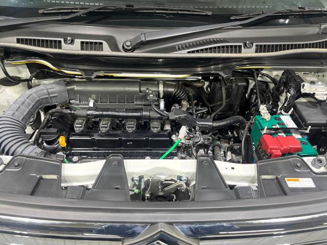 ソリオ ハイブリッドMZ 禁煙車 セーフティサポート 両側電動スライド コーナーセンサー ヘッドアップディスプレイ レーダークルーズ 前席シートヒーター オートエアコン LEDライト オートライト 車線逸脱警報 純正15AW(18枚目)