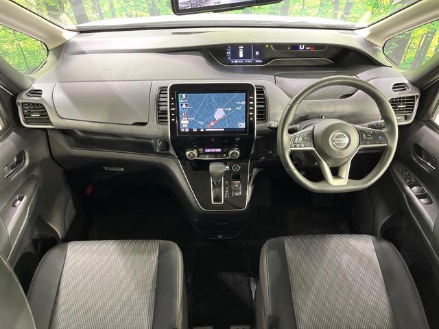 セレナ ハイウェイスターＶ　両側電動ドア　全周囲カメラ　純正１０型ナビ　衝突被害軽減システム　レーダークルーズ　禁煙車　ドラレコ　コーナーセンサー　スマートキー　ＬＥＤヘッド　ＥＴＣ　純正１６インチアルミ　オートハイビーム（2枚目）