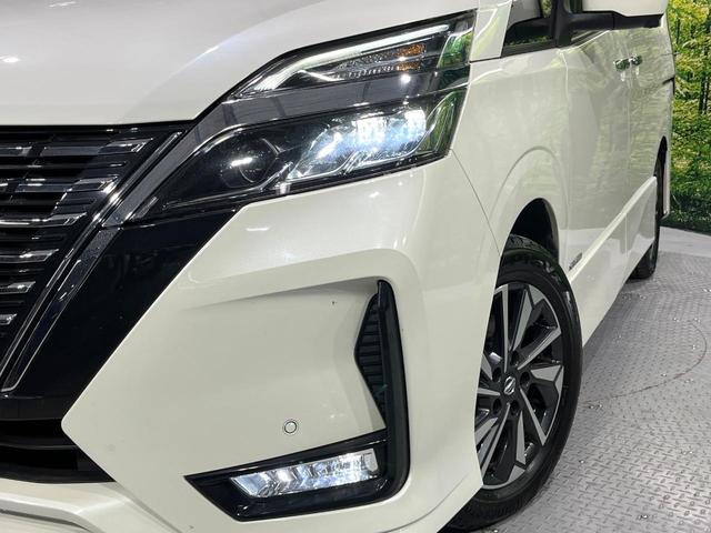 セレナ ハイウェイスターＶ　両側電動ドア　全周囲カメラ　純正１０型ナビ　衝突被害軽減システム　レーダークルーズ　禁煙車　ドラレコ　コーナーセンサー　スマートキー　ＬＥＤヘッド　ＥＴＣ　純正１６インチアルミ　オートハイビーム（13枚目）