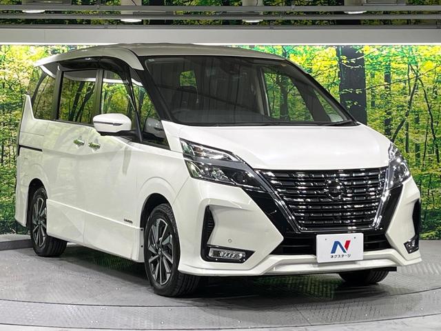 セレナ ハイウェイスターＶ　両側電動ドア　全周囲カメラ　純正１０型ナビ　衝突被害軽減システム　レーダークルーズ　禁煙車　ドラレコ　コーナーセンサー　スマートキー　ＬＥＤヘッド　ＥＴＣ　純正１６インチアルミ　オートハイビーム（17枚目）