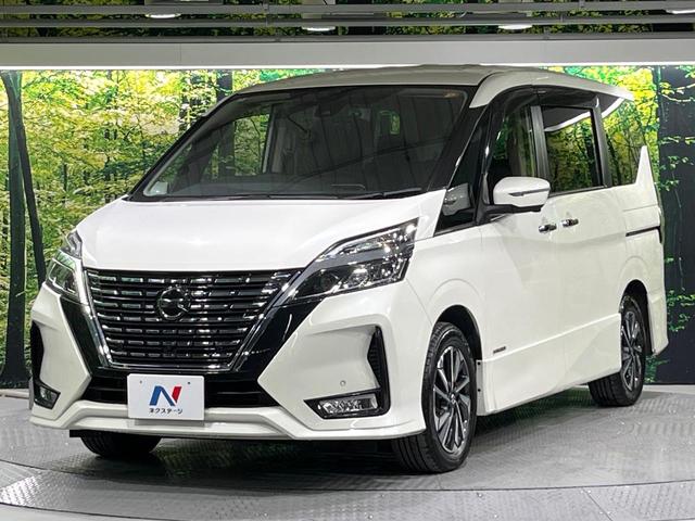 セレナ ハイウェイスターＶ　両側電動ドア　全周囲カメラ　純正１０型ナビ　衝突被害軽減システム　レーダークルーズ　禁煙車　ドラレコ　コーナーセンサー　スマートキー　ＬＥＤヘッド　ＥＴＣ　純正１６インチアルミ　オートハイビーム（24枚目）