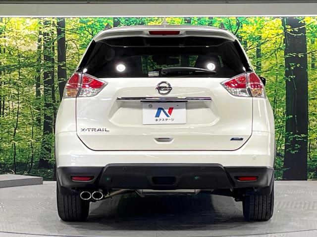 エクストレイル ２０Ｘｔｔ　エマージェンシーブレーキパッケージ　４ＷＤ　７人乗　禁煙車　パノラマルーフ　衝突軽減　純正ナビ　全周囲カメラ　クルコン　電動リアゲート　ＬＥＤライト　オートライト　オートエアコン　ダウンヒルアシスト　横滑り防止装置　純正１８ＡＷ（15枚目）