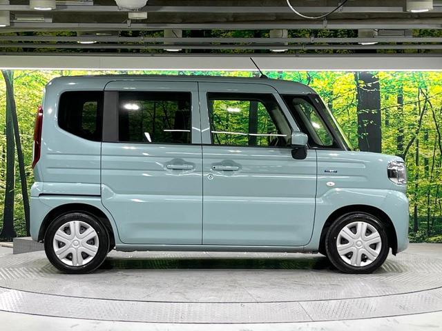 スペーシア ハイブリッドG 禁煙車 セーフティサポート メモリーナビ Bluetooth再生 バックカメラ 両側スライドドア オートエアコン スマートキー LEDライト オートライト 横滑り防止装置 アイドリングストップ(35枚目)