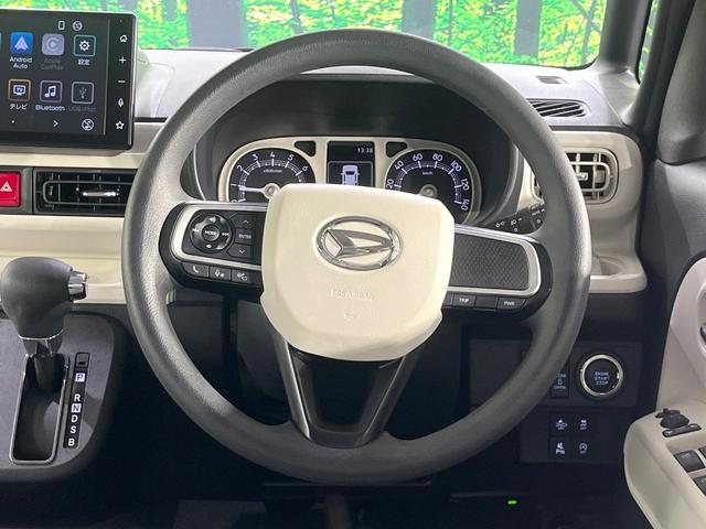 ムーヴキャンバス ストライプスＧ　禁煙車　衝突軽減装置　純正９型ディスプレイオーディオ　パノラマモニター　両側電動スライド　シートヒーター　ＥＴＣ　ドラレコ　ＬＥＤヘッド＆フォグ　オートエアコン　スマートキー　電動パーキングブレーキ（8枚目）