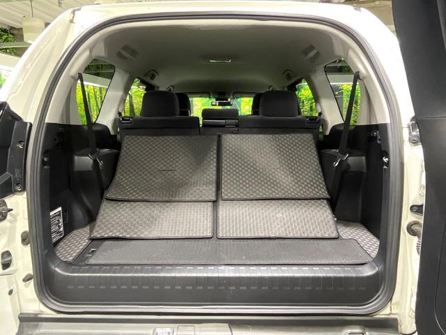 ランドクルーザープラド ＴＸ　後期型　７人乗り　４ＷＤ　禁煙車　セーフティセンス　メモリーナビ　バックカメラ　コーナーセンサー　ＬＥＤライト　オートハイビーム　レーダークルーズコントロール　ブラックルーフレール（10枚目）