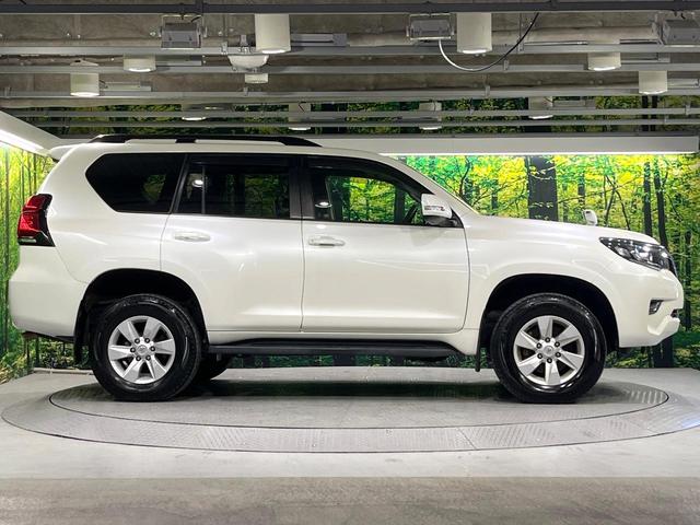 ランドクルーザープラド ＴＸ　後期型　７人乗り　４ＷＤ　禁煙車　セーフティセンス　メモリーナビ　バックカメラ　コーナーセンサー　ＬＥＤライト　オートハイビーム　レーダークルーズコントロール　ブラックルーフレール（34枚目）