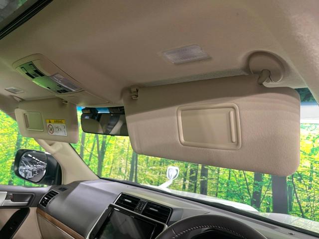 ランドクルーザープラド ＴＸ　Ｌパッケージ　禁煙車　７人乗　後期型　サンルーフ　ＢＩＧ－Ｘ９型ナビ　バックカメラ　シートエアコン　ルーフレール　前席パワーシート　ＥＴＣ　レーダークルーズコントロール　ＬＥＤライト　オートハイビーム　ベージュ革（53枚目）