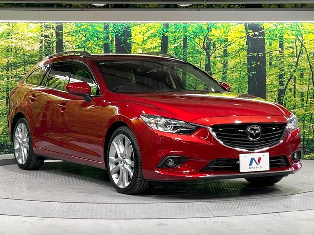 アテンザワゴン XD 禁煙車 ターボ 衝突軽減装置 純正ナビ バックカメラ ブラインドスポットモニター パドルシフト レーダークルーズコントロール HIDライト オートライト オートエアコン 純正19インチAW ETC(16枚目)