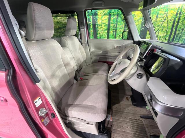 スペーシア ハイブリッドX 禁煙車 衝突軽減装置 純正ナビ 両側電動スライド シートヒーター 誤発進抑制機能 車線逸脱警報 オートエアコン オートライト スマートキー ロールサンシェード 後席サーキュレーター(9枚目)