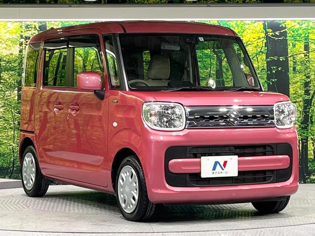 スペーシア ハイブリッドX 禁煙車 衝突軽減装置 純正ナビ 両側電動スライド シートヒーター 誤発進抑制機能 車線逸脱警報 オートエアコン オートライト スマートキー ロールサンシェード 後席サーキュレーター(16枚目)