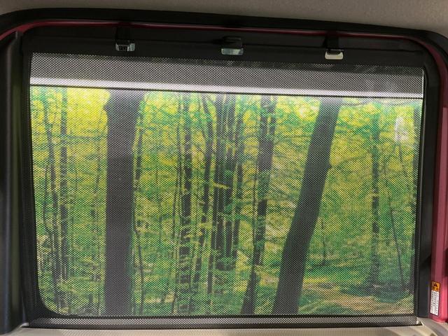 スペーシア ハイブリッドX 禁煙車 衝突軽減装置 純正ナビ 両側電動スライド シートヒーター 誤発進抑制機能 車線逸脱警報 オートエアコン オートライト スマートキー ロールサンシェード 後席サーキュレーター(33枚目)