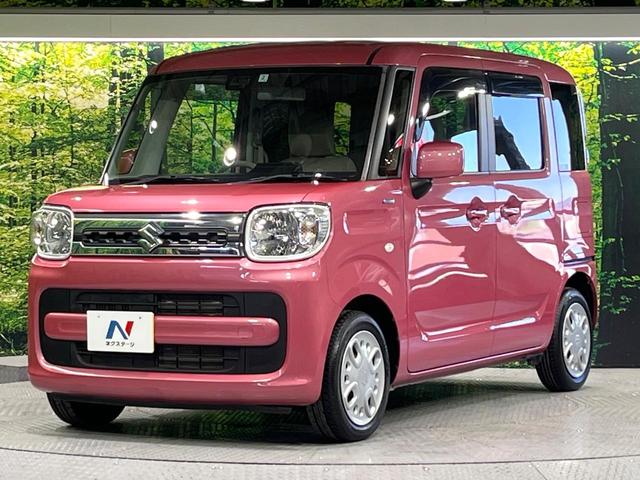 スペーシア ハイブリッドX 禁煙車 衝突軽減装置 純正ナビ 両側電動スライド シートヒーター 誤発進抑制機能 車線逸脱警報 オートエアコン オートライト スマートキー ロールサンシェード 後席サーキュレーター(46枚目)