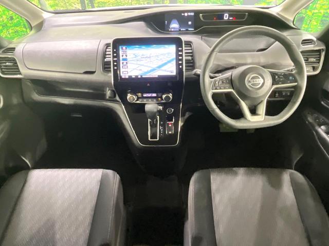 セレナ ハイウェイスターＶ　禁煙車　プロパイロット　衝突軽減装置　純正１０型ナビ　アラウンドビューモニター　ハンズフリー両側電動スライド　ブラインドスポットモニター　デジタルインナーミラー　ＬＥＤヘッド＆フォグ　ＥＴＣ（2枚目）