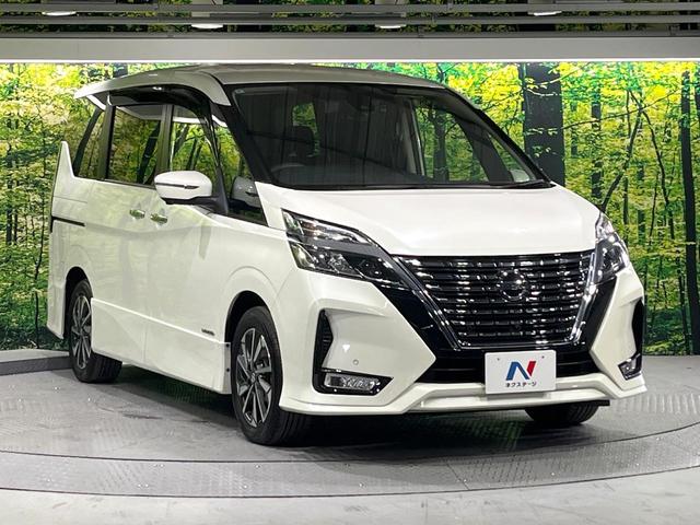 セレナ ハイウェイスターＶ　禁煙車　プロパイロット　衝突軽減装置　純正１０型ナビ　アラウンドビューモニター　ハンズフリー両側電動スライド　ブラインドスポットモニター　デジタルインナーミラー　ＬＥＤヘッド＆フォグ　ＥＴＣ（17枚目）