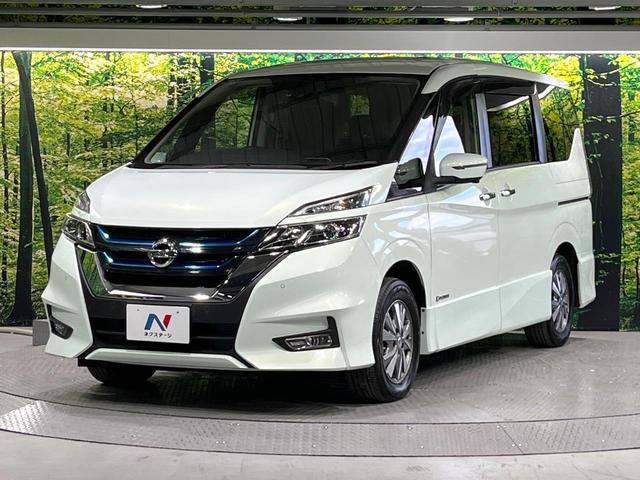 セレナ e-パワー ハイウェイスターV 禁煙車 セーフティパックB プロパイロット 衝突軽減 純正9型ナビ フリップダウンモニター 全周囲カメラ 両側電動ドア デジタルインナーミラー 電動パーキングブレーキ リアオートエアコン ETC(49枚目)