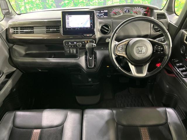 N-BOXカスタム G・Lターボホンダセンシング 禁煙車 衝突被害軽減装置 純正ナビ バックカメラ 両側電動スライド レーンアシスト LEDライト オートライト オートエアコン パドルシフト ステアリングスイッチ 純正15インチAW ETC(2枚目)