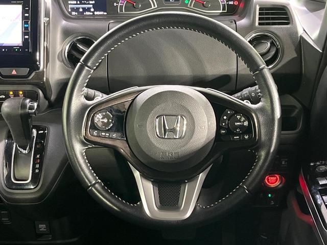 N-BOXカスタム G・Lターボホンダセンシング 禁煙車 衝突被害軽減装置 純正ナビ バックカメラ 両側電動スライド レーンアシスト LEDライト オートライト オートエアコン パドルシフト ステアリングスイッチ 純正15インチAW ETC(11枚目)