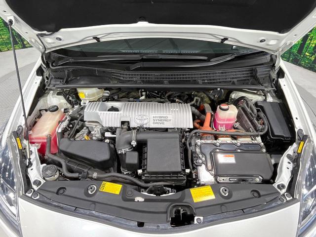 プリウス S 禁煙車 純正8型ナビ バックカメラ ドラレコ ETC HIDヘッド オートライト オートエアコン スマートキー フルセグ Bluetooth 純正15インチAW 横滑り機能 電動格納ミラー(18枚目)