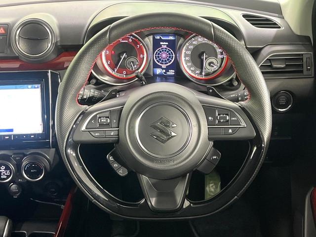 スイフトスポーツ ベースグレード 禁煙車 ターボ 純正8型ナビ 全方位モニター アダプティブクルーズ ブラインドスポットモニター シートヒーター LEDヘッド オートハイビーム ドラレコ ETC 誤発進抑制機能 車線逸脱警報(8枚目)