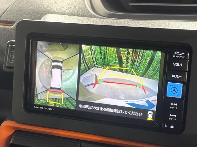 タント ファンクロス 禁煙車 衝突軽減装置 純正ナビ パノラマモニター 両側電動スライド シートヒーター オートハイビーム LEDヘッド&フォグ スマートキー オートエアコン Bluetooth フルセグTV ルーフレール(5枚目)