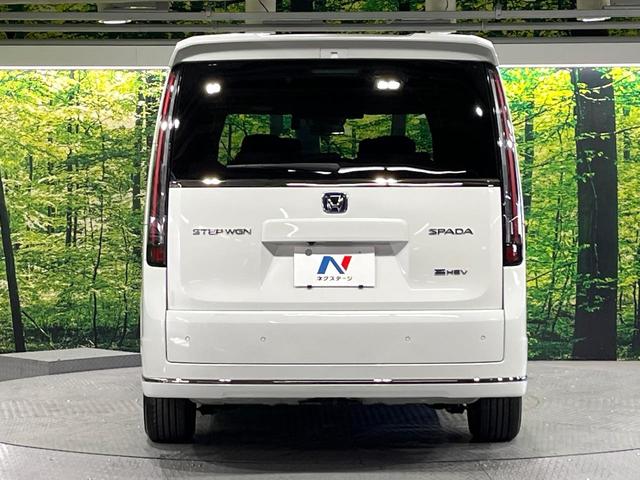 ステップワゴン e:HEVスパーダ 禁煙車 ホンダセンシング 純正11.4型ナビ フリップダウンモニター 全周囲カメラ 両側電動スライド 電動リアゲート シートヒーター パドルシフト ETC リアオートエアコン 2列目オットマン(15枚目)