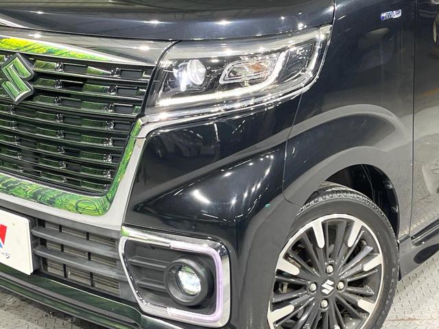 スペーシアカスタム ハイブリッドXSターボ 禁煙車 セーフティサポート 純正ナビ 両側電動スライド パドルシフト シートヒーター LEDライト オートライト オートエアコン コーナーセンサー 後席サンシェード(12枚目)