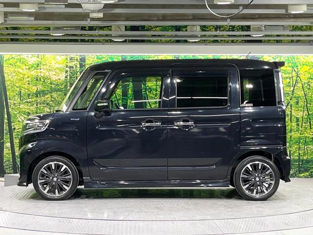 スペーシアカスタム ハイブリッドXSターボ 禁煙車 セーフティサポート 純正ナビ 両側電動スライド パドルシフト シートヒーター LEDライト オートライト オートエアコン コーナーセンサー 後席サンシェード(53枚目)