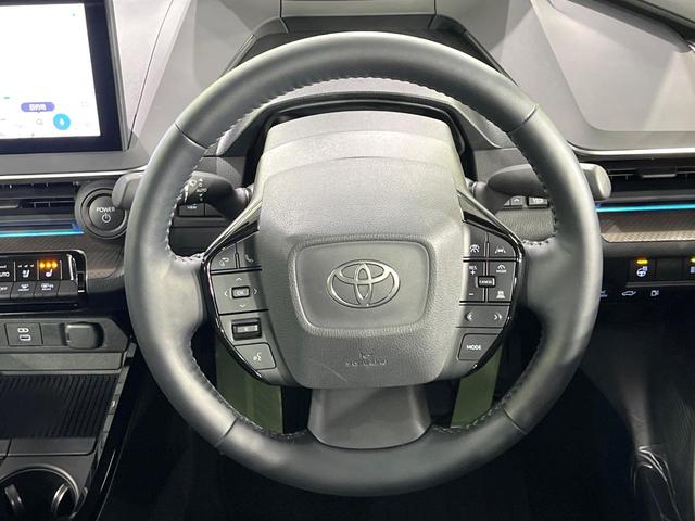 プリウス Z 禁煙車 パノラマルーフ セーフティセンス 純正12.3型ナビ 全周囲カメラ デジタルインナーミラー シートエアコン ブラインドスポットモニター AC100V電源 パークアシスト 電動リアゲート ETC(11枚目)