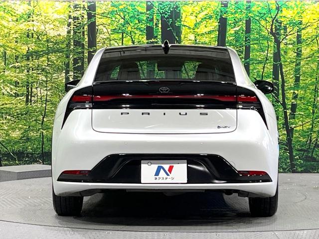 プリウス Z 禁煙車 パノラマルーフ セーフティセンス 純正12.3型ナビ 全周囲カメラ デジタルインナーミラー シートエアコン ブラインドスポットモニター AC100V電源 パークアシスト 電動リアゲート ETC(15枚目)