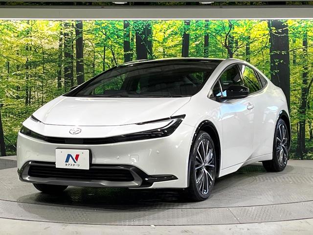 プリウス Z 禁煙車 パノラマルーフ セーフティセンス 純正12.3型ナビ 全周囲カメラ デジタルインナーミラー シートエアコン ブラインドスポットモニター AC100V電源 パークアシスト 電動リアゲート ETC(41枚目)