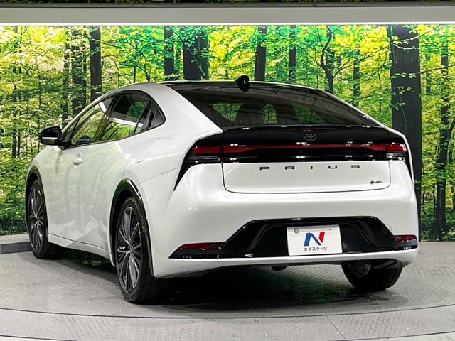 プリウス Z 禁煙車 パノラマルーフ セーフティセンス 純正12.3型ナビ 全周囲カメラ デジタルインナーミラー シートエアコン ブラインドスポットモニター AC100V電源 パークアシスト 電動リアゲート ETC(43枚目)