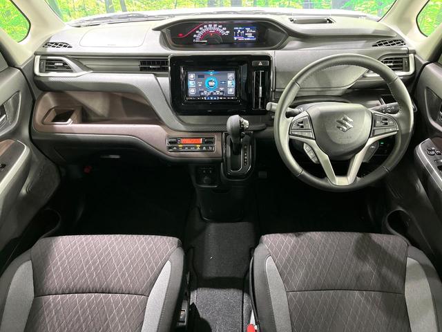 ソリオバンディット ハイブリッドＭＶ　禁煙車　衝突軽減装置　ディスプレイオーディオ　　全方位モニター　両側電動スライド　アダプティブクルーズ　シートヒーター　ＬＥＤヘッド＆フォグ　オートハイビーム　オートエアコン　スマートキー　ＨＵＤ（2枚目）