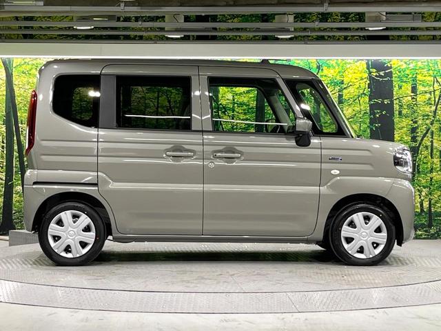 スペーシア ハイブリッドＧ　届出済未使用車　衝突軽減装置　ＬＥＤヘッド　オートライト　オートエアコン　スマートキー　ステアリングスイッチ　誤発進抑制機能　車線逸脱警報　電動格納ミラー　アイドリングストップ　バニティミラー（37枚目）