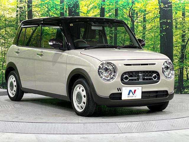 アルトラパンＬＣ Ｘ　２トーンカラー　禁煙車　衝突軽減装置　純正ナビ　全方位モニター　シートヒーター　ＬＥＤヘッド　オートライト　オートエアコン　スマートキー　ドラレコ　Ｂｌｕｅｔｏｏｔｈ　フルセグＴＶ　誤発進抑制機能（16枚目）