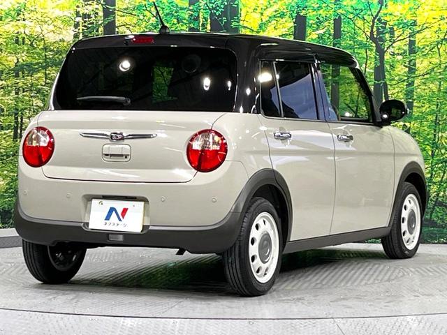 アルトラパンＬＣ Ｘ　２トーンカラー　禁煙車　衝突軽減装置　純正ナビ　全方位モニター　シートヒーター　ＬＥＤヘッド　オートライト　オートエアコン　スマートキー　ドラレコ　Ｂｌｕｅｔｏｏｔｈ　フルセグＴＶ　誤発進抑制機能（17枚目）