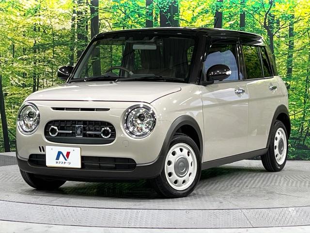 アルトラパンＬＣ Ｘ　２トーンカラー　禁煙車　衝突軽減装置　純正ナビ　全方位モニター　シートヒーター　ＬＥＤヘッド　オートライト　オートエアコン　スマートキー　ドラレコ　Ｂｌｕｅｔｏｏｔｈ　フルセグＴＶ　誤発進抑制機能（43枚目）