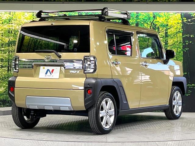 タフト Ｇターボ　クロムベンチャー　禁煙車　ターボ　ガラスルーフ　スマートアシスト　９型ナビ　Ｂｌｕｅｔｏｏｔｈ再生　バックカメラ　前席シートヒーター　オートエアコン　コーナーセンサー　電動パーキングブレーキ　ＬＥＤライト（17枚目）