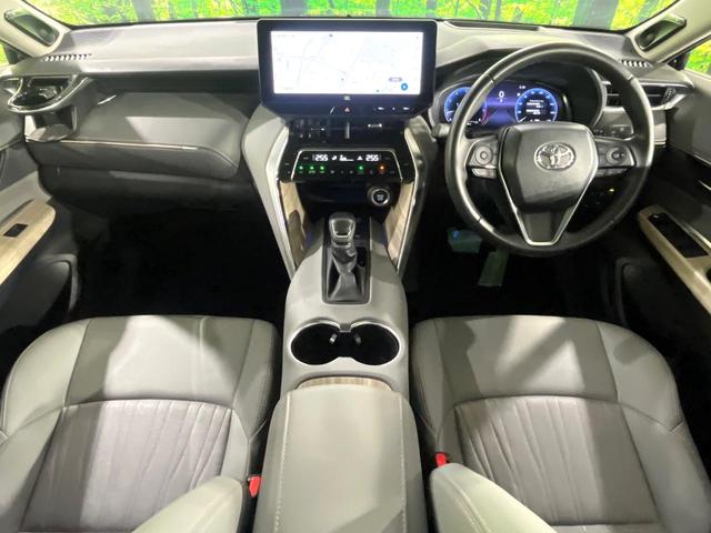 ハリアー Ｚ　ＪＢＬサウンド　禁煙車　衝突軽減装置　純正１２．３型ナビ　パノラミックビューモニター　ブラインドスポットモニター　レーダークルーズ　カラーヘッドアップディスプレイ　パワーシート　パワーバックドア（2枚目）