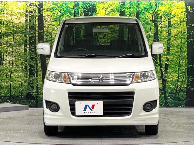 ワゴンRスティングレー T ターボ 禁煙車 SDナビ バックカメラ ETC HIDヘッドライト オートライト オートエアコン スマートキー Bluetooth再生 パドルシフト ステアリングスイッチ 電動格納ミラー(14枚目)