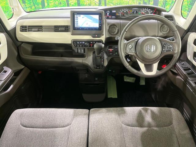 Ｎ－ＢＯＸ Ｌ・ターボ　禁煙車　ホンダセンシング　純正ナビ　バックカメラ　　アダプティブクルーズ　両側電動スライド　シートヒーター　ＬＥＤヘッド　オートハイビーム　パドルシフト　ドラレコ　フルセグＴＶ　Ｂｌｕｅｔｏｏｔｈ（2枚目）