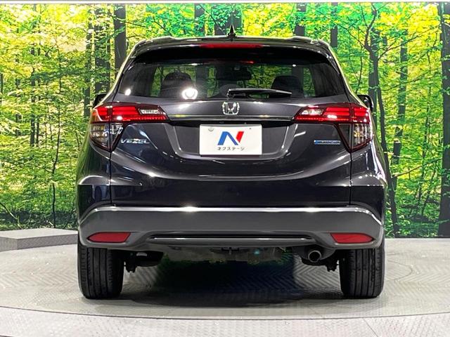 ヴェゼル ハイブリッドＸ・ホンダセンシング　禁煙車　ホンダセンシング　純正８型ナビ　バックカメラ　アダプティブクルーズ　ＬＥＤヘッド　オートライト　デュアルエアコン　スマートキー　電動パーキングブレーキ　パドルシフト　ドラレコ　ＥＴＣ　フルセグ（15枚目）