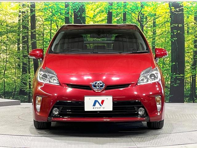 プリウス Ｇ　禁煙車　純正ナビ　バックカメラ　クルコン　パワーシート　ＨＩＤヘッドライト　オートライト　オートエアコン　スマートキー　ステアリングスイッチ　ハーフレザーシート　ＥＴＣ　ドラレコ　Ｂｌｕｅｔｏｏｔｈ（14枚目）