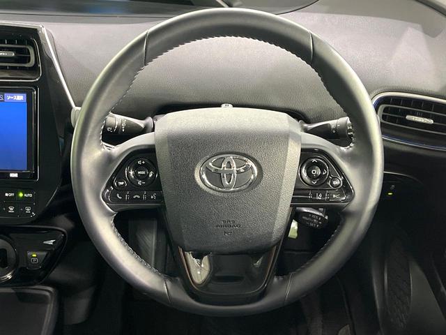 プリウス Ｓツーリングセレクション　純正９型ナビ　バックカメラ　衝突被害軽減システム　レーダークルーズ　禁煙車　レザー調シート　ドラレコ　スマートキー　ＬＥＤヘッド　ビルトインＥＴＣ　デジタルインナーミラー　オートライト　オートエアコン（11枚目）