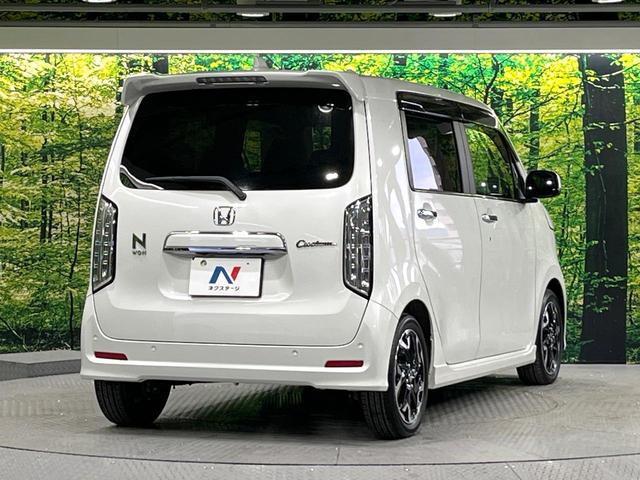 Ｎ－ＷＧＮカスタム Ｌ・ターボホンダセンシング　純正ＳＤナビ　バックカメラ　衝突被害軽減システム　レーダークルーズ　ハーフレザーシート　シートヒーター　ドラレコ　レーンキープ　スマートキー　ＬＥＤヘッド　ビルトインＥＴＣ　純正１５インチアルミ（79枚目）