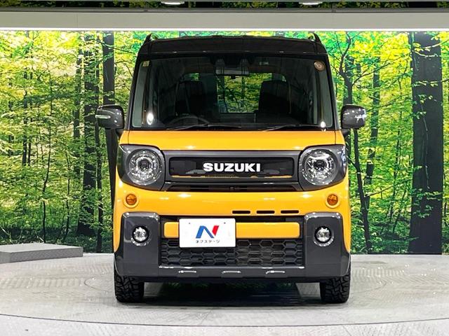 スペーシアギア ハイブリッドＸＺ　ターボ　禁煙車　２トーンカラー　セーフティサポート　純正９型ナビ　全周囲カメラ　両側電動スライド　シートヒーター　パドルシフト　車線逸脱警報　ＬＥＤライト　オートライト　オートエアコン　ＥＴＣ　ルーフレール（14枚目）