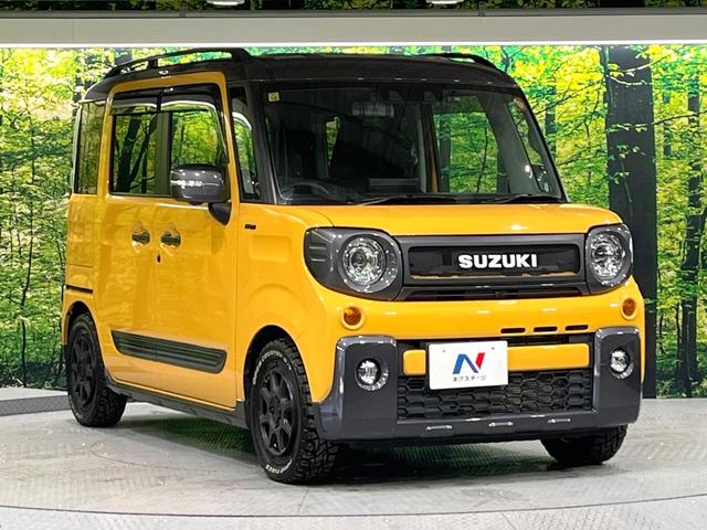 スペーシアギア ハイブリッドＸＺ　ターボ　禁煙車　２トーンカラー　セーフティサポート　純正９型ナビ　全周囲カメラ　両側電動スライド　シートヒーター　パドルシフト　車線逸脱警報　ＬＥＤライト　オートライト　オートエアコン　ＥＴＣ　ルーフレール（16枚目）