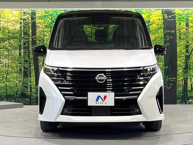 セレナ ｅ－パワー　ルキシオン　プロパイロット　フリップダウンモニター　禁煙車　エマージェンシーブレーキ　純正１２．３型ナビ　アラウンドビューモニター　ハンズフリー両側電動スライド　シートヒーター　ステアリングヒーター　ＬＥＤヘッド（15枚目）