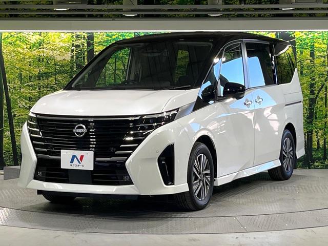 セレナ ｅ－パワー　ルキシオン　プロパイロット　フリップダウンモニター　禁煙車　エマージェンシーブレーキ　純正１２．３型ナビ　アラウンドビューモニター　ハンズフリー両側電動スライド　シートヒーター　ステアリングヒーター　ＬＥＤヘッド（53枚目）