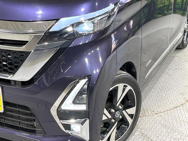 ルークス ハイウェイスター　Ｇターボプロパイロットエディション　禁煙車　２トーンカラー　プロパイロット　衝突軽減　純正９型ナビ　全周囲カメラ　両側電動スライド　オートエアコン　ＬＥＤライト　オートライト　スマートキー　ドラレコ　純正１５インチアルミホイール（12枚目）