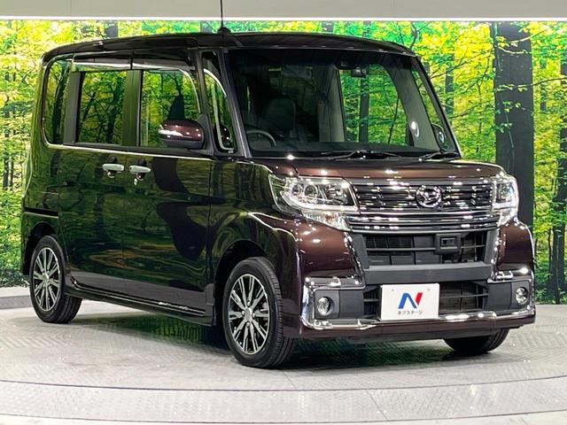 タント カスタムＸ　トップエディションＳＡＩＩ　禁煙車　衝突軽減装置　ＳＤナビ　バックカメラ　電動スライドドア　オートエアコン　ＬＥＤライト　オートライト　スマートキー　後席サンシェード　ドアレコ　ウィンカーミラー　電動格納ミラー　純正１４ＡＷ（16枚目）